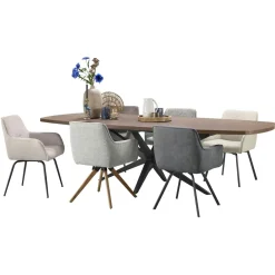 Uitschuifbare eettafel Mascaro