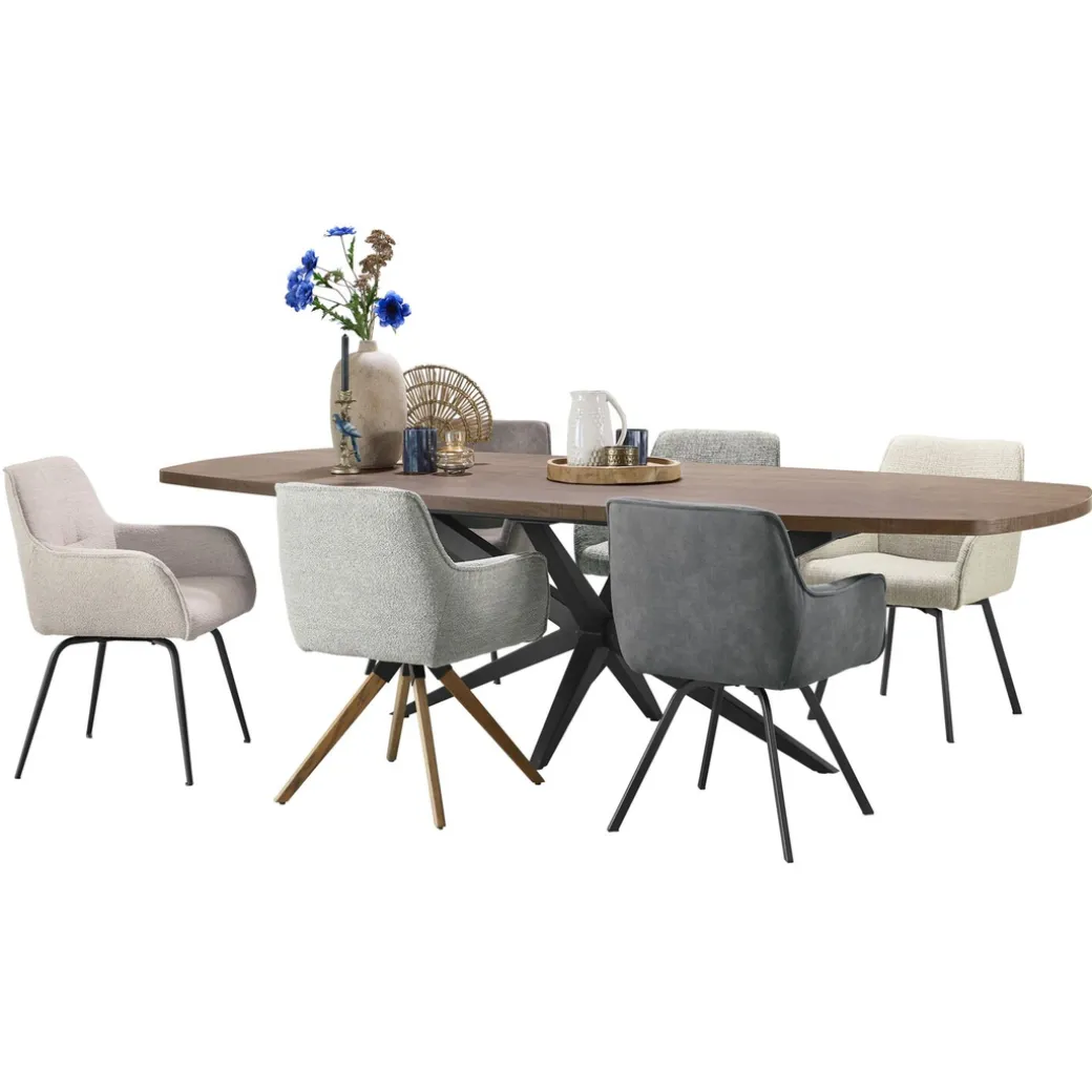 Uitschuifbare eettafel Mascaro