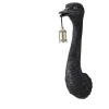 Wandlamp struisvogel