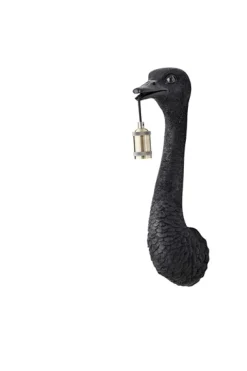 Wandlamp struisvogel